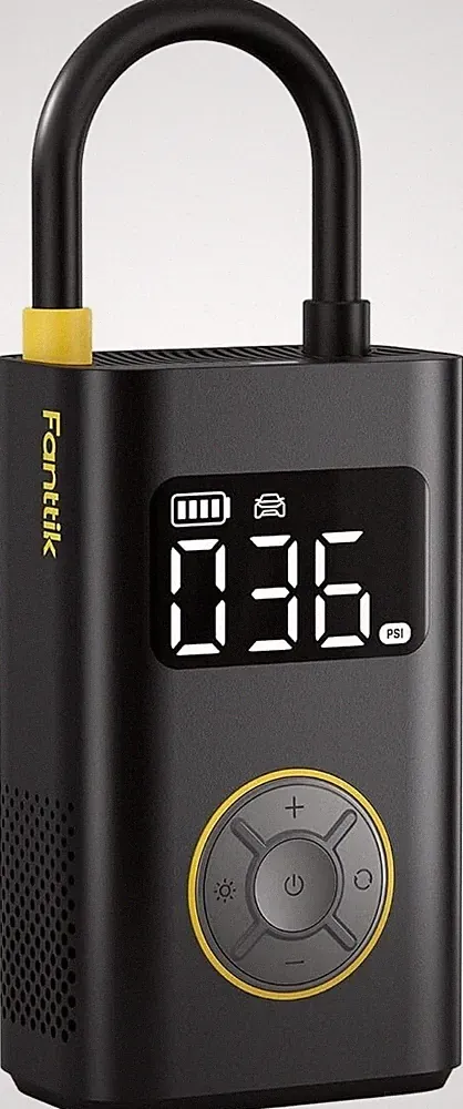 Fanttik X9 Pro Portable Tire Inflator for Motorcycle, 27s Fast Inflate Electric